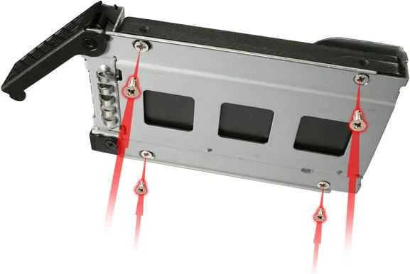 Nezatříděno Carruzzo Icy Dock MB991SK-B diskų įrenginio skyriaus dangtelis Juoda