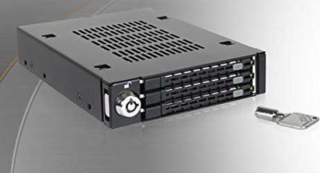 Icy Dock 3x 2,5 colio HDD / SSD, SAS / SATA lizdas (MB993SK-B)