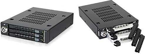Icy Dock 3x 2,5 colio HDD / SSD, SAS / SATA lizdas (MB993SK-B)