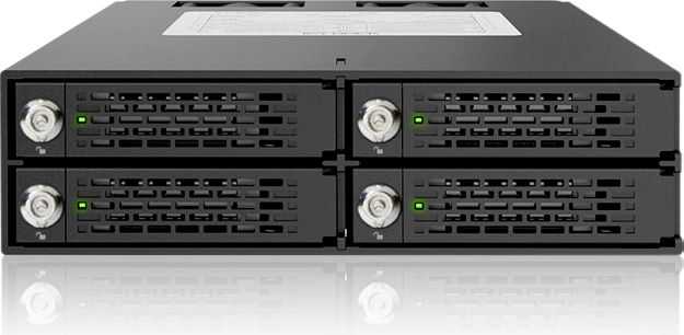 „ToughArmor Icy Dock“ 4x 2,5 colio SATA HDD/SSD korpusas (MB994SK-1B)