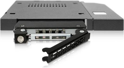 Nezatříděno „Icy Dock“ 5,25 colio iki 2,5 colio SATA „ToughArmor“ optinio disko lizdas (MB411SKO-B)