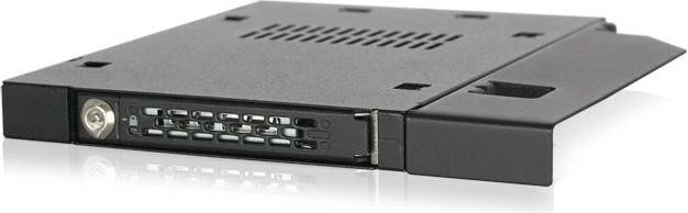Nezatříděno „Icy Dock“ 5,25 colio iki 2,5 colio SATA „ToughArmor“ optinio disko lizdas (MB411SKO-B)