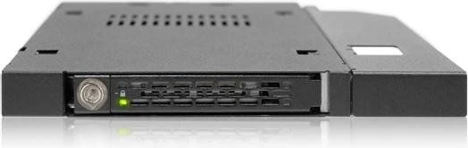Nezatříděno „Icy Dock“ 5,25 colio iki 2,5 colio SATA „ToughArmor“ optinio disko lizdas (MB411SKO-B)