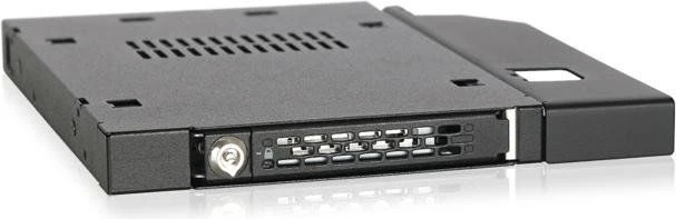Nezatříděno „Icy Dock“ 5,25 colio iki 2,5 colio SATA „ToughArmor“ optinio disko lizdas (MB411SKO-B)