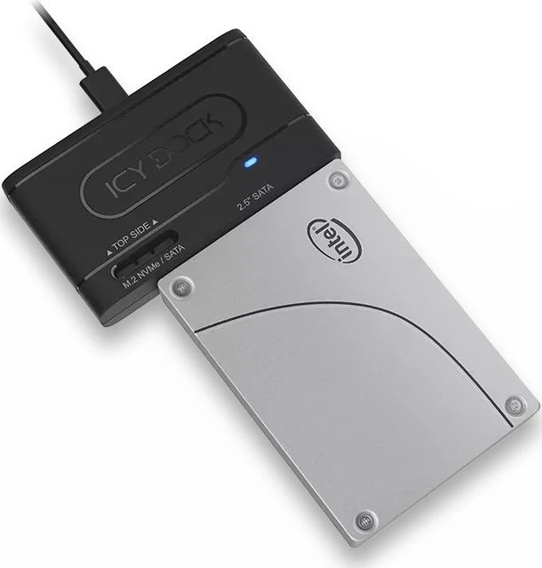 Adapteris AV Icy Dock Adapteris USB 3.2 Gen 2 (Type-C) į 2.5'' SATA SSD/HDD