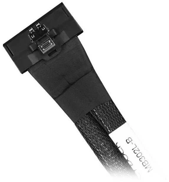 Carruzzo Icy Dock MB302L-B „Serial Attached SCSI“ (SAS) kabelis 0,5 m Juoda
