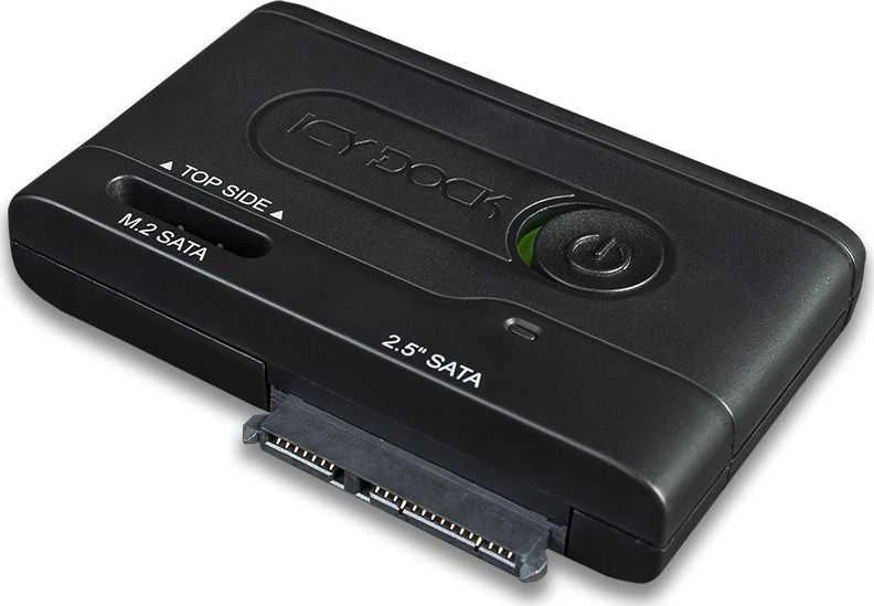 Nezatříděno „Icy Dock“ 2,5 colio SATA / M.2 SATA – USB-C 3.2 Gen 1 (MB031U-1SMB)