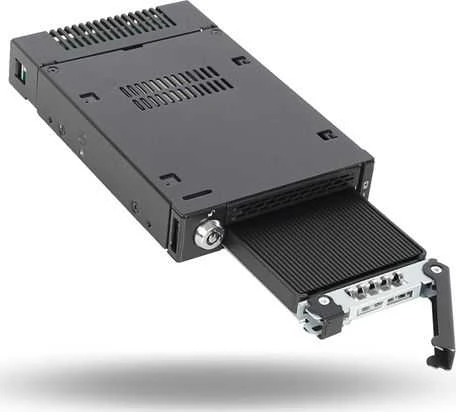 Carruzzo Icy Dock MB833M2K-B saugojimo diskų korpusas SSD korpusas Juoda M.2