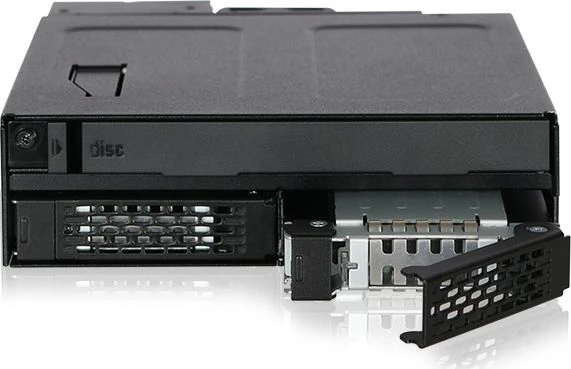 Nezatříděno „Icy Dock Pocket“ 2 x 2,5 colio SSD / HDD + ypač plonas ODD 5,25 colio „ToughArmor“ (MB602SPO-B)