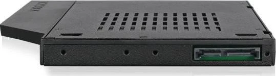 „Icy Dock Slimline“ ODD 12,7 mm skyrius, skirtas 2,5 colio SATA ToughArmor diskui (MB411SPO-1B)