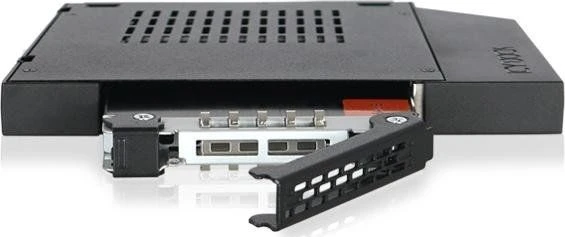 „Icy Dock Slimline“ ODD 12,7 mm skyrius, skirtas 2,5 colio SATA ToughArmor diskui (MB411SPO-1B)