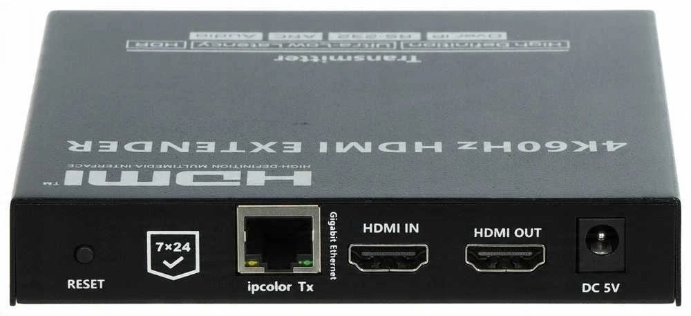 TST EXTENDERIO SIŲSTUVAS HDMI-EX-IP-4K-X1/TX