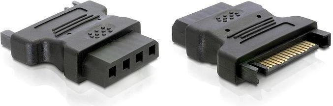 Delock IDE - SATA, Juodas (82326)