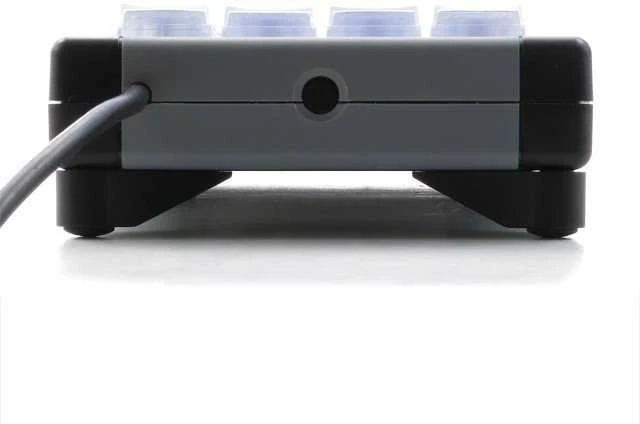 Klaviatūra P&I Engineering XK-24, Laidinis, USB, Juoda, Pilka