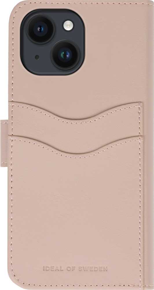 Telefono piniginės dėklas - Ideal of Sweden „Magnet Wallet+“ knygelės tipo dėklas iPhone 13/14/15/16E, modelis 2944460, rožinis
