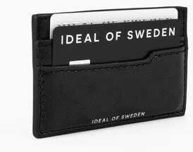Ideal of Sweden Ezra Card Eagle Juodas magnetinis kortelių dėklas