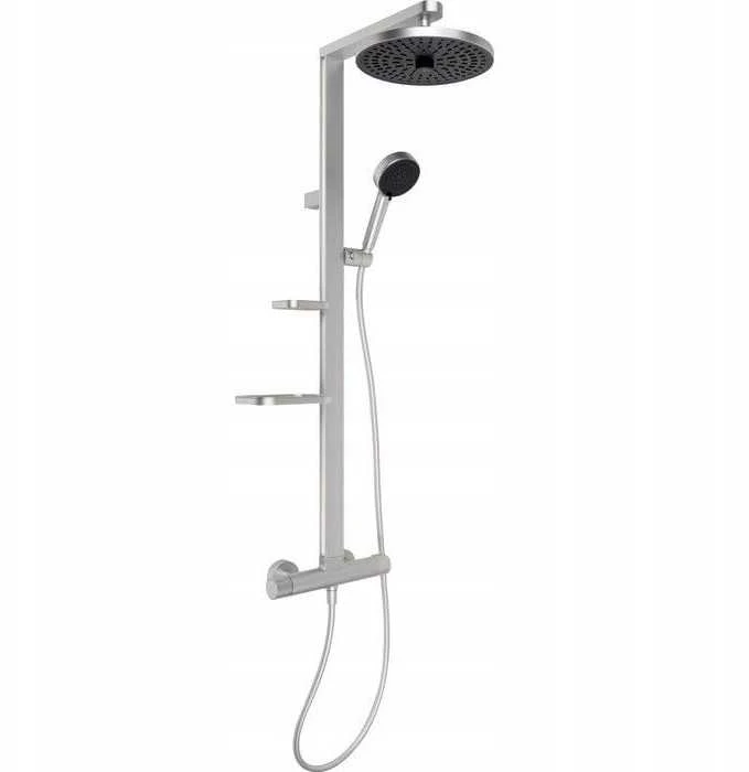 Ideal Standard Ideal_Standa TERMOSTATINIS DUŠO KOMPLEKTAS ALU+ SIDABRINIS MATINIS