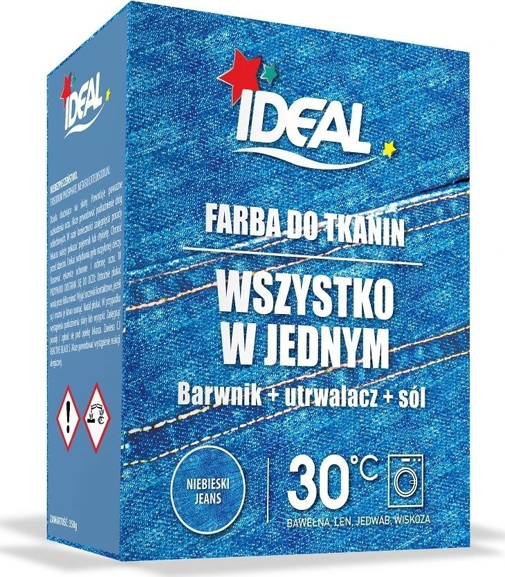 Ideal Viskas viename audinio dažai Mėlyna Jeans 350g