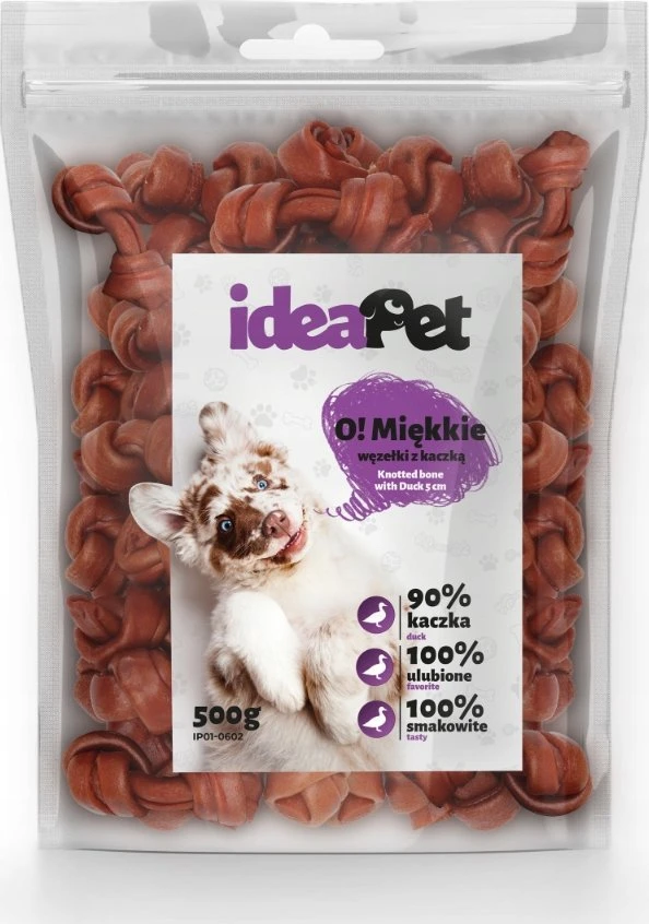 IdeaPet 500g MINKŠTI MAZGAI SU ANTIMI 5cm