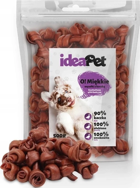 IdeaPet 500g MINKŠTI MAZGAI SU ANTIMI 5cm