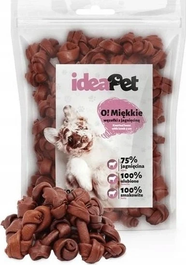 IdeaPet 500g MINKŠTI MAZGAI SU ĖRIENA 5cm