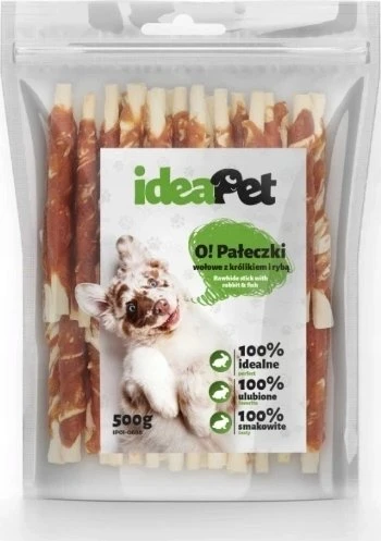 IdeaPet 500g PAŁECZKI WOŁOWE su triušiena i rybą
