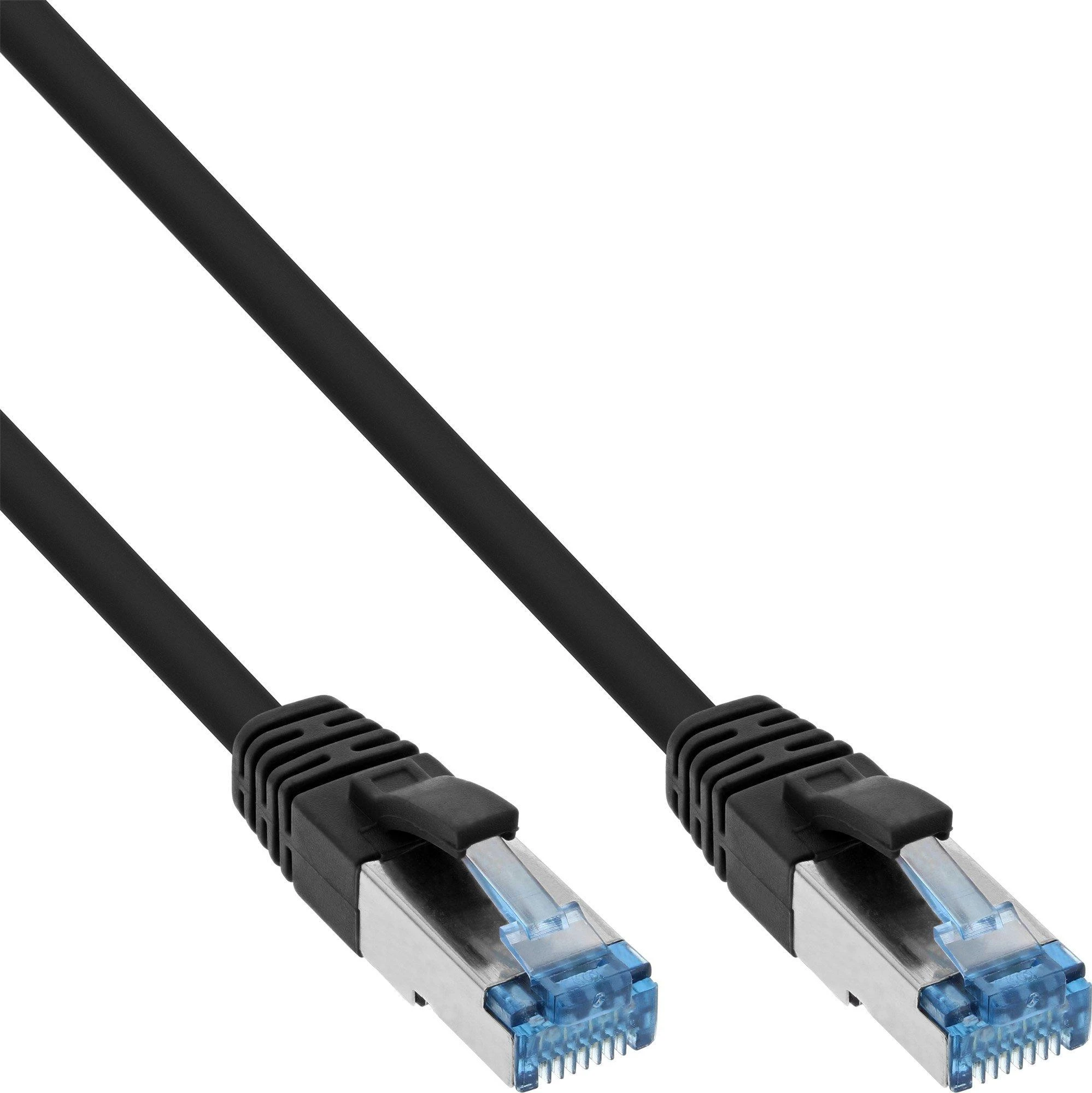 InLine 40vnt. Bulk- Pack InLine ® FTP PiMF Cat.6A nemokamai 500 MHz juodas 2m