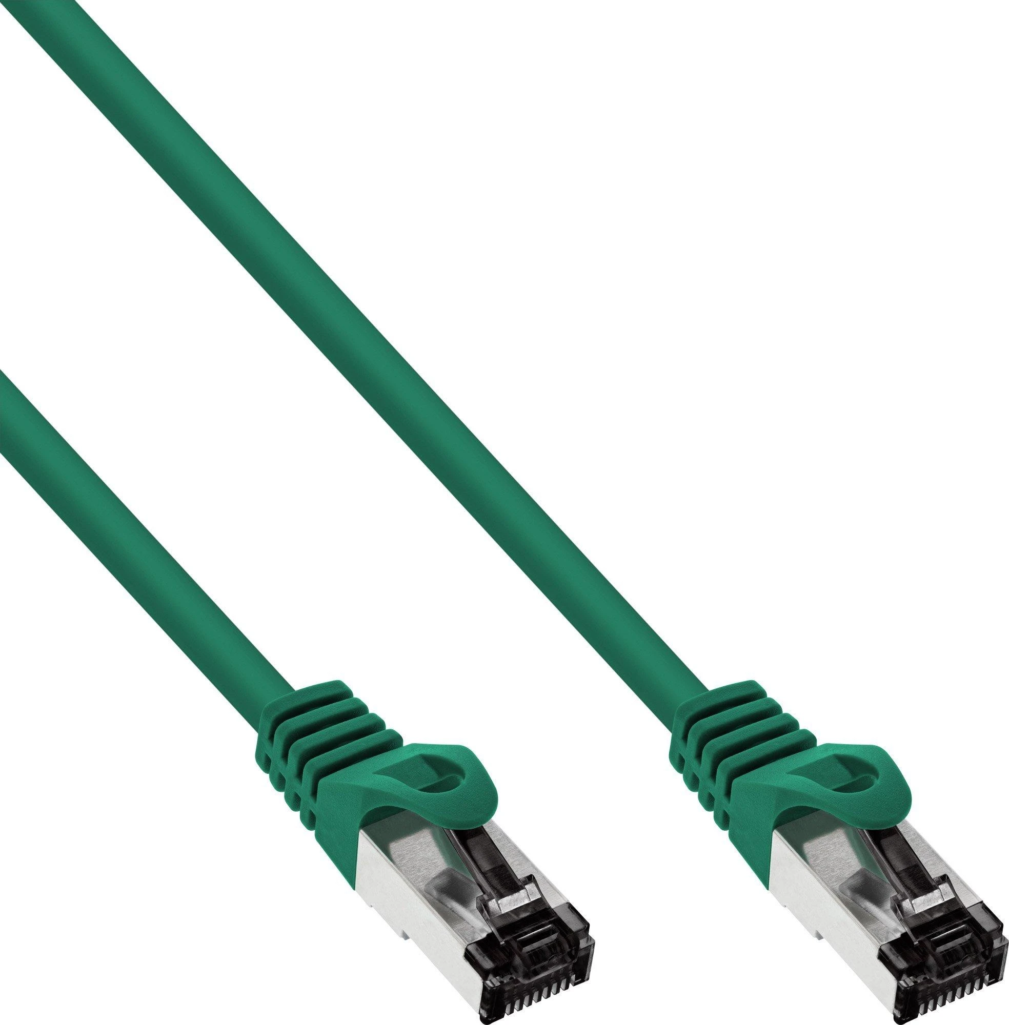 InLine® Komutacinis kabelis S/FTP PiMF Cat.8.1 halogen free 2000MHz žalias 3m
