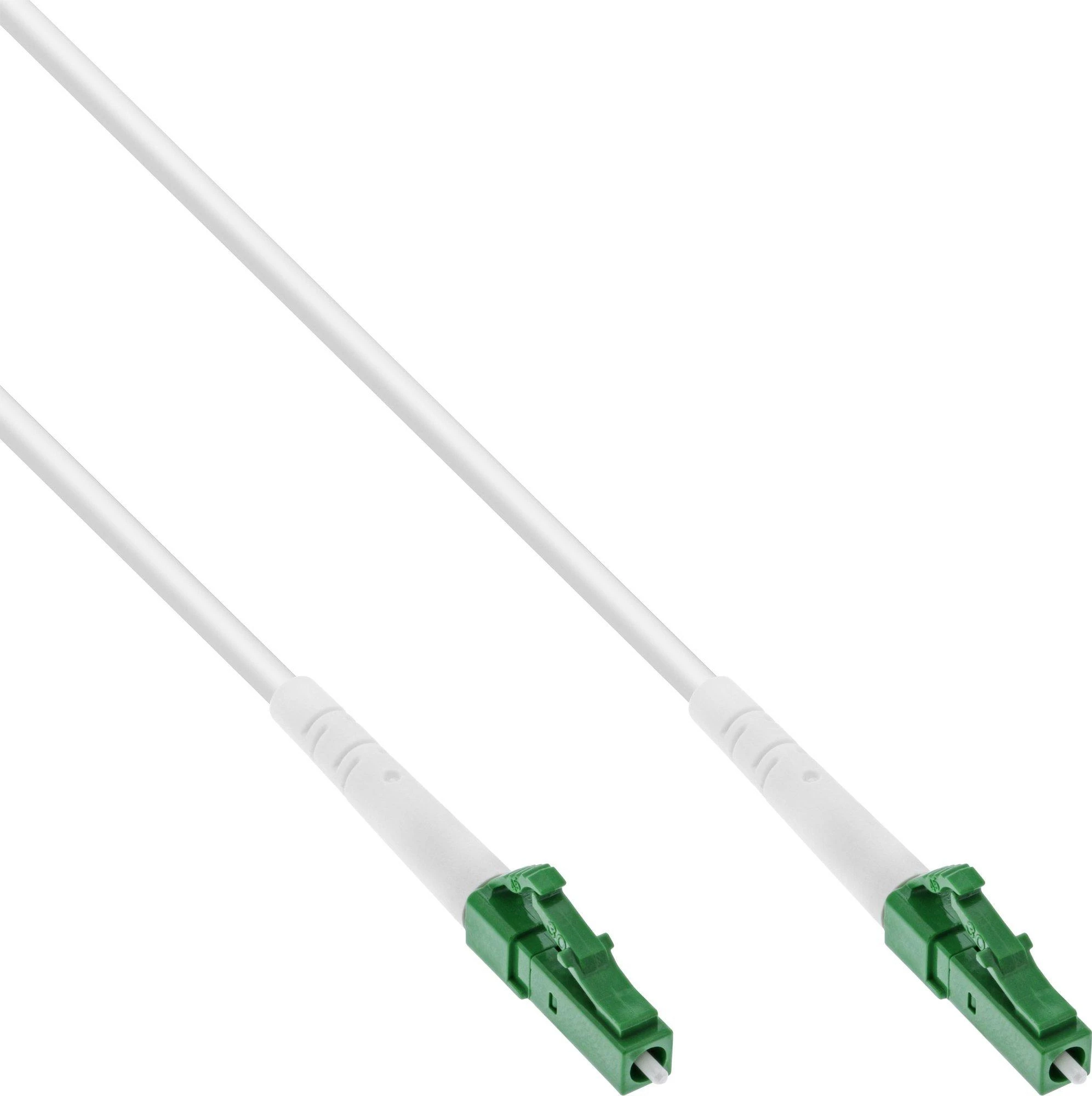 InLine® šviesolaidinis paprastasis kabelis, FTTH, LC/APC nuo 8° iki LC/APC 8°, 9/125 µm, OS2, 20 m
