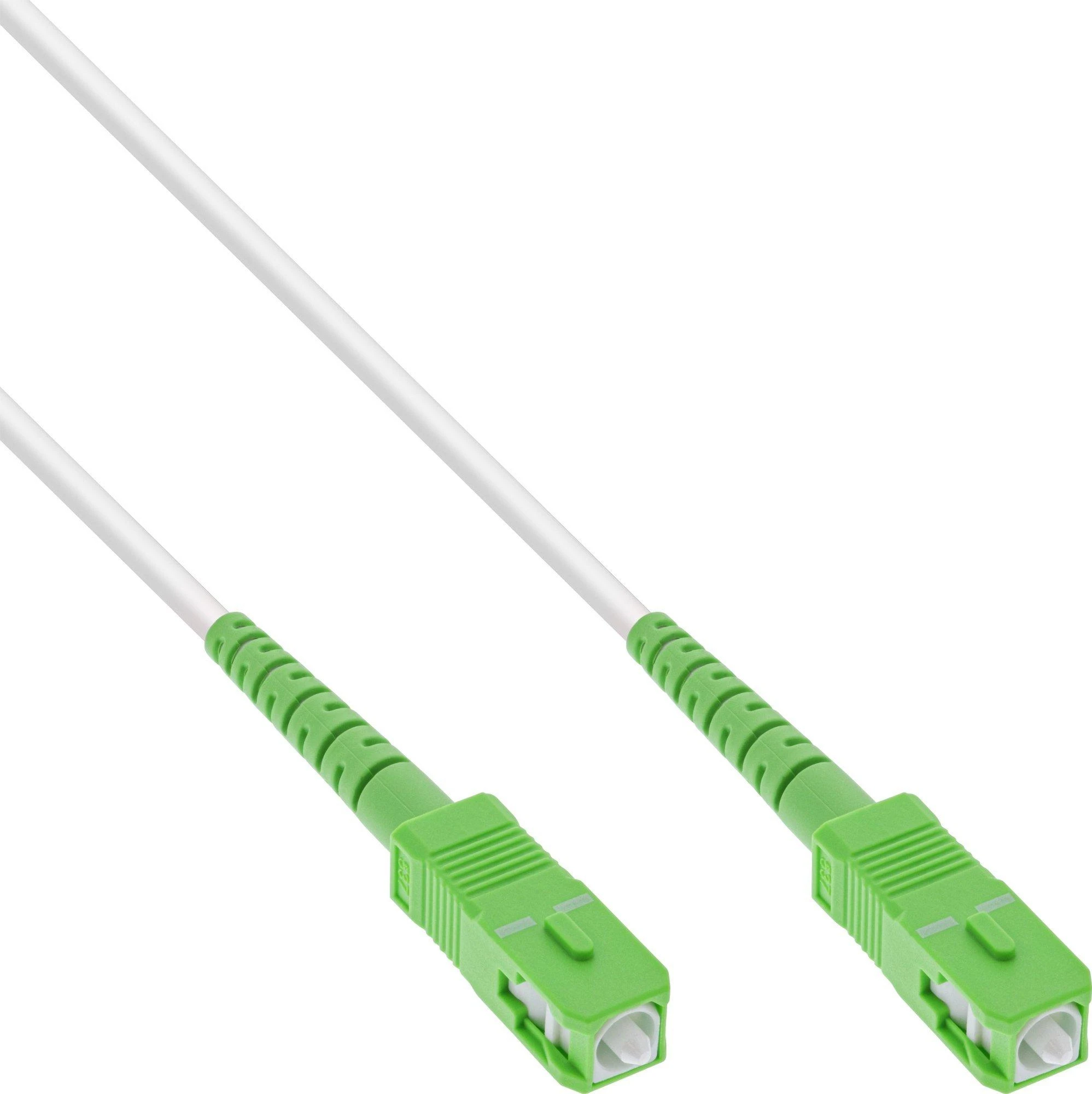 InLine® šviesolaidinis paprastasis kabelis, FTTH, SC/APC nuo 8° iki SC/APC 8°, 9/125 µm, OS2, 5 m