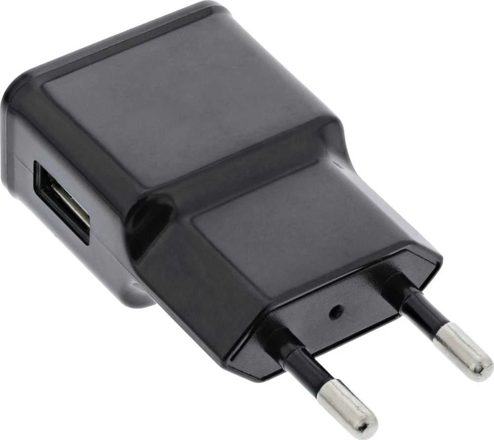 Juodas USB sieninis tinklo adapteris