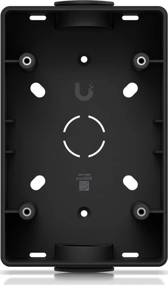 Ubiquiti UACC-Reader-JB-B, Tvirtinimo dėžutė, Juoda, Ubiquiti, UA-G2, UA-Intercom-Viewer, Polikarbonatas, Guma, Kempinė, 88 mm