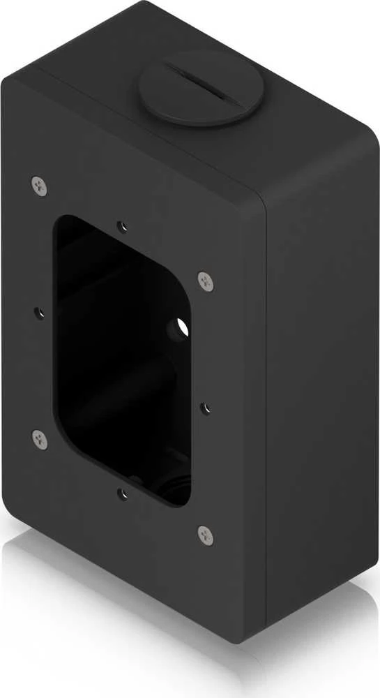Ubiquiti UACC-Reader-JB-B, Tvirtinimo dėžutė, Juoda, Ubiquiti, UA-G2, UA-Intercom-Viewer, Polikarbonatas, Guma, Kempinė, 88 mm