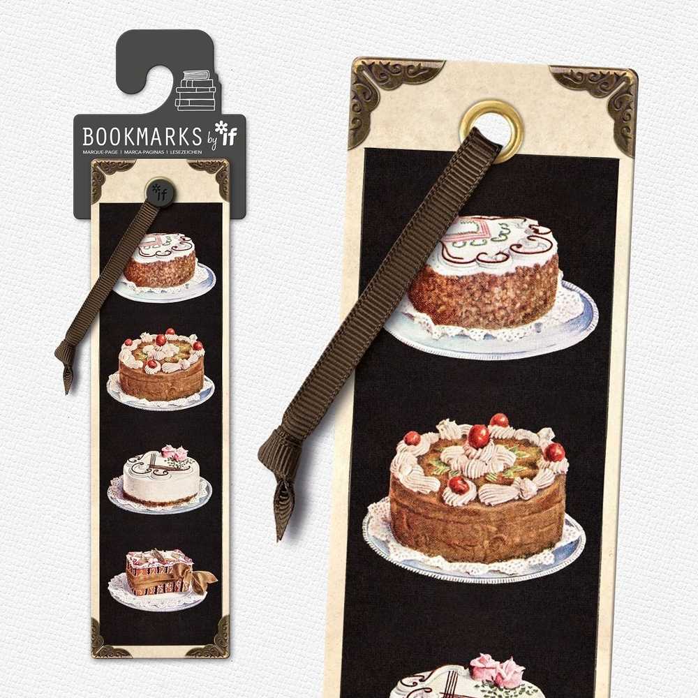 Bookshop Vintage Bookmarks - Patisserie