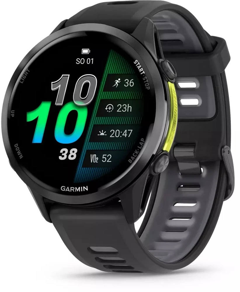 Išmanusis laikrodis Garmin Forerunner® 970 išmanusis sportinis laikrodis, juodas