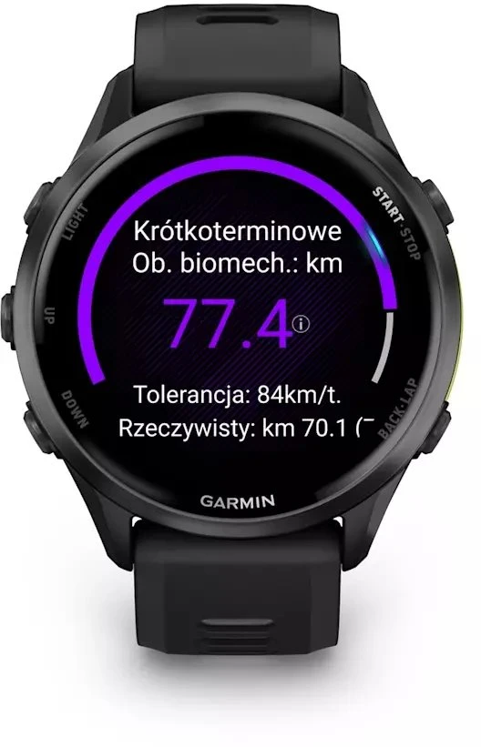 Išmanusis laikrodis Garmin Forerunner® 970 išmanusis sportinis laikrodis, juodas