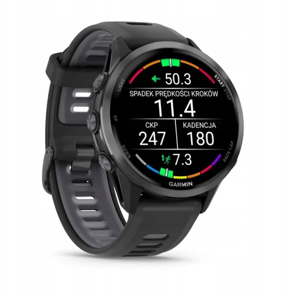Išmanusis laikrodis Garmin Forerunner® 970 išmanusis sportinis laikrodis, juodas