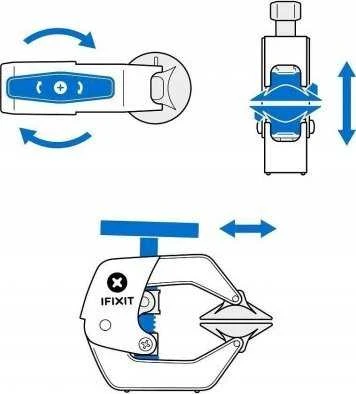 iFixit Clampy – apsauga nuo prispaudimo – siurbtukas elektroniniams prietaisams atidaryti – IF145-513-2