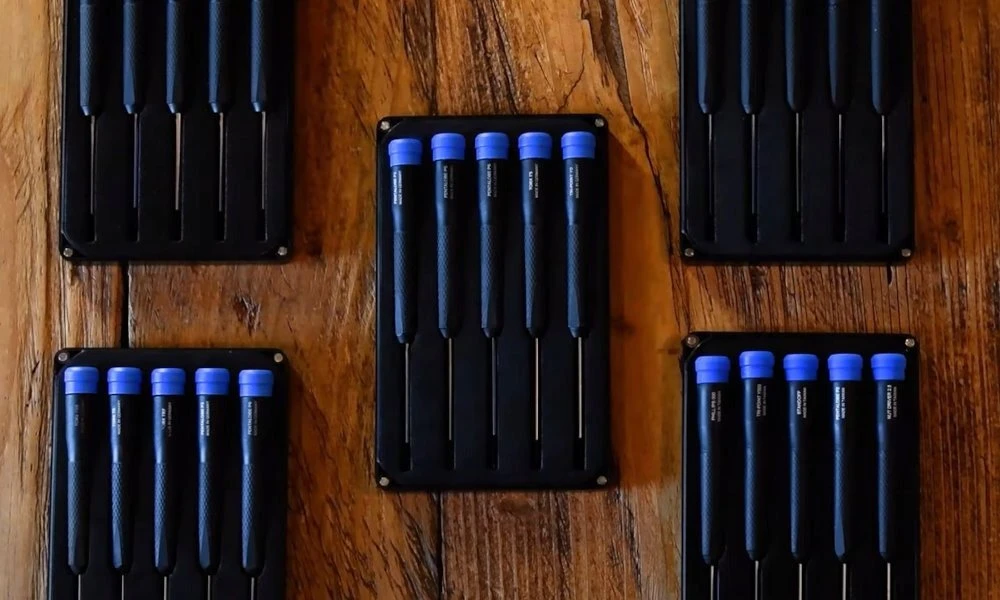 „iFixit Pro Tech“ atsuktuvų rinkinys, T formos apsauga