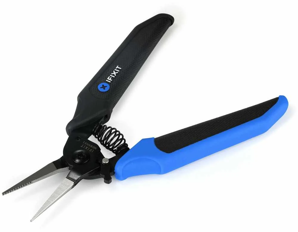 iFixit Mandible Needle Nose Pliers – Juodas/Mėlyna