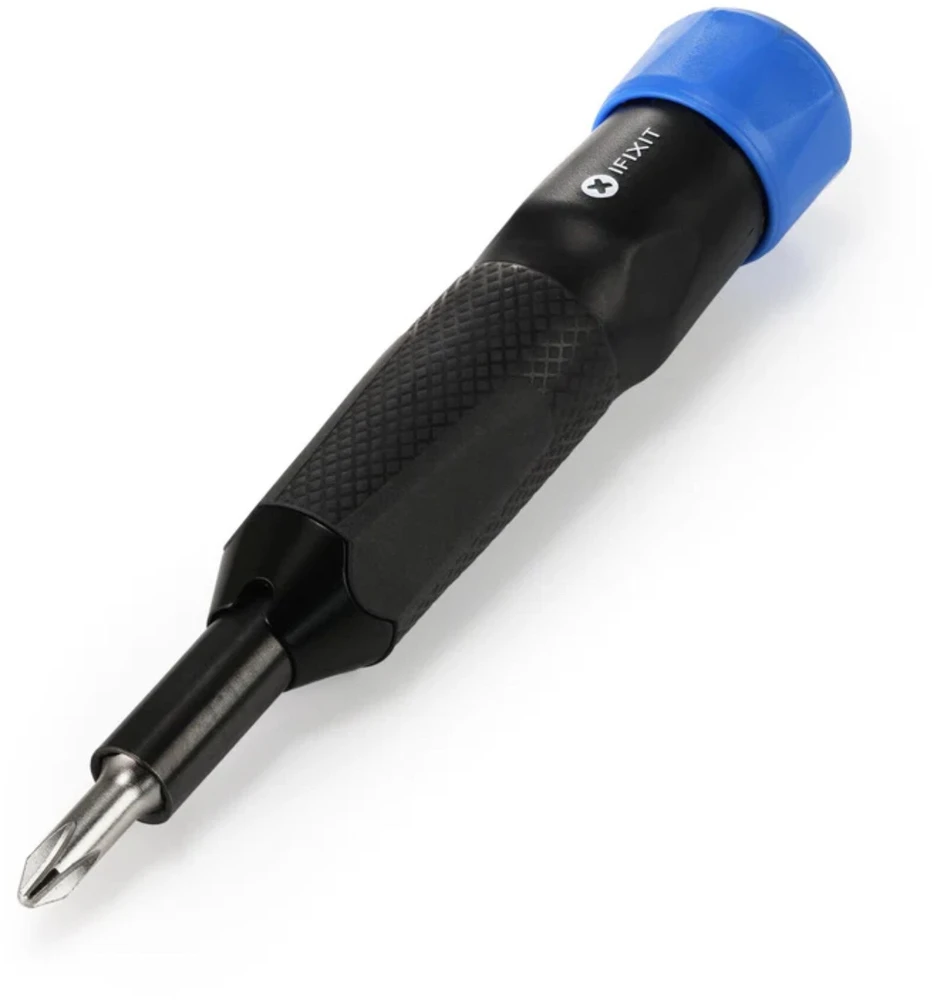 „iFixit Narwhal“ 6 viename atsuktuvas, užrakinamas, pasukamas dangtelis – juodas
