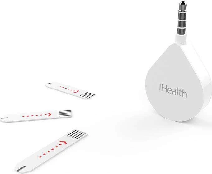 Kraujospūdžio matuoklis „iHealth Glucose EGS-2003“ gliukozės testai (50 vnt.)