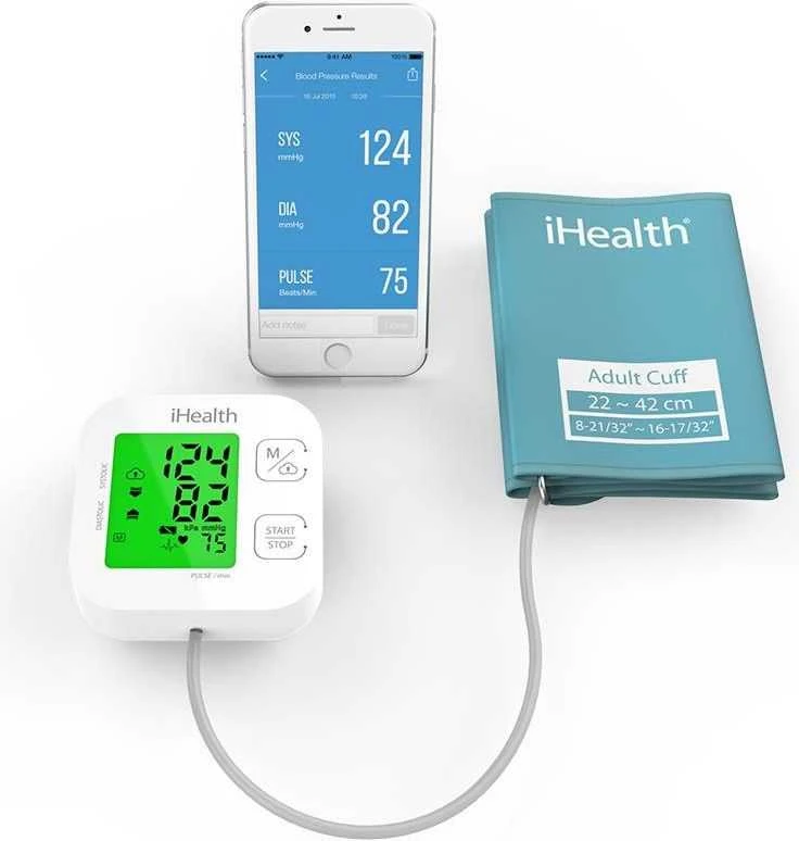 Kraujospūdžio matuoklis „iHealth IHKN550BT“ žasto automatinis prietaisas, 1 naudotojas (-ai)