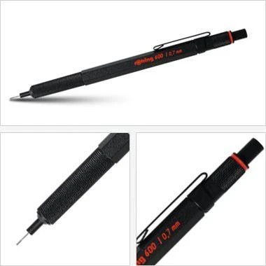 rotring 600 Mechaninis pieštukas juodas 0,7 mm