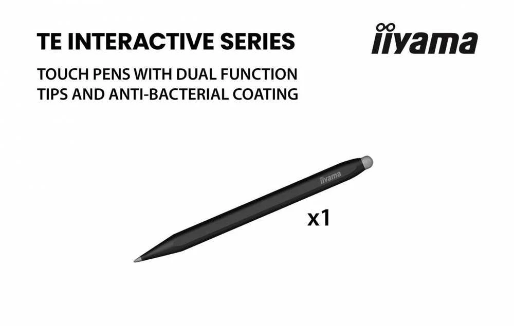 „IIYAMA TE8615A-B1AG“ 86 colių stilingas IFP monitorius „iiWare21E“ 3840x2160 UHD IPS „Android“ 14, 16/128 GB, 2xHDMI DP, 2xUSB-C, VESA 600x400