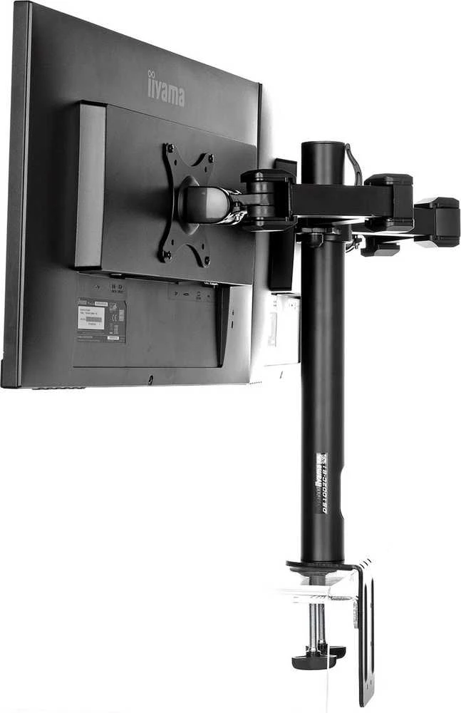 iiyama DS1002C-B1 stalinis plokščiųjų ekranų laikiklis 76,2 cm (30") Gnybtas Juoda