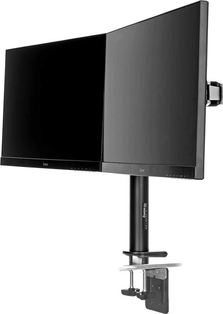 iiyama DS1002C-B1 stalinis plokščiųjų ekranų laikiklis 76,2 cm (30") Gnybtas Juoda