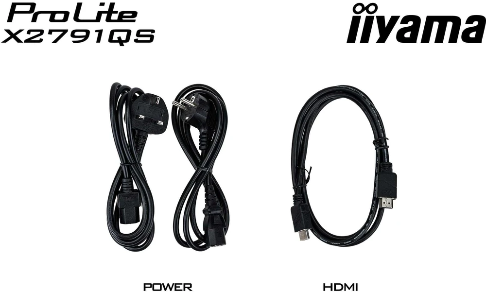 iiyama ProLite X2791QS-B1 computer monitorius 68.6 cm (27") 2560 x 1440 pikselių Quad HD LED Juodas