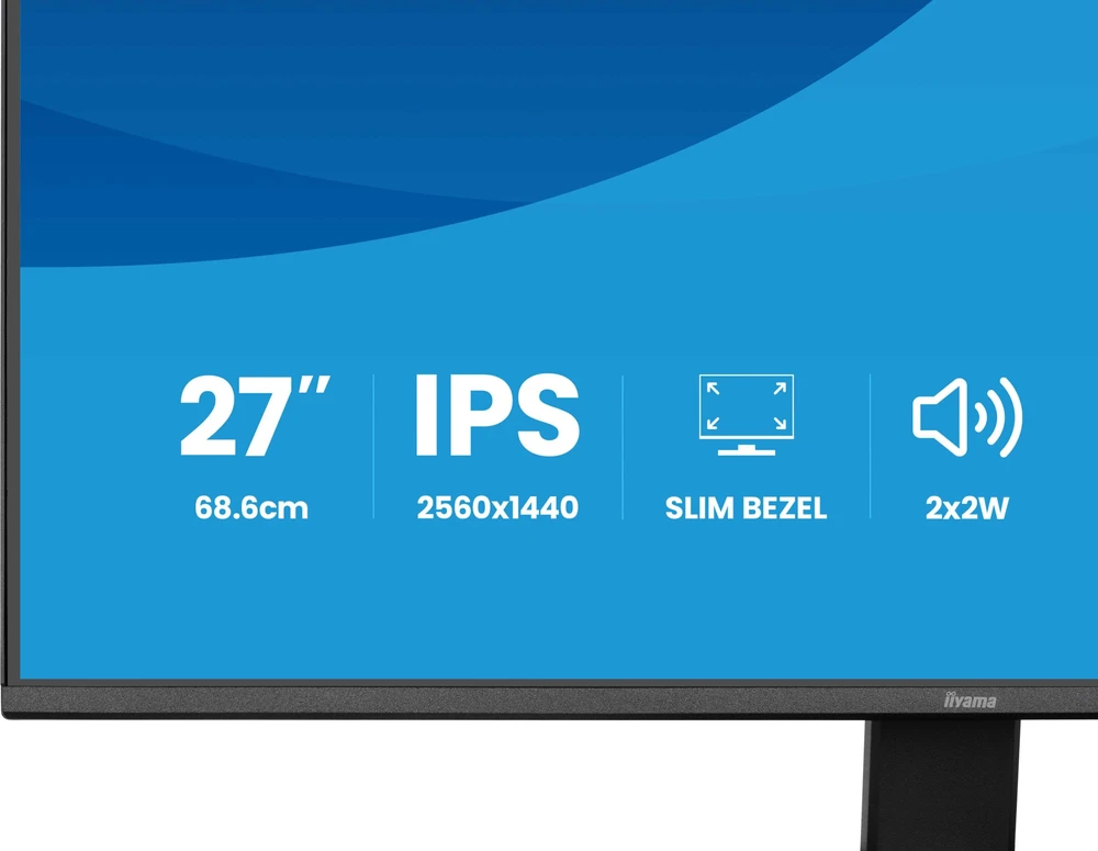 iiyama ProLite X2791QS-B1 computer monitorius 68.6 cm (27") 2560 x 1440 pikselių Quad HD LED Juodas