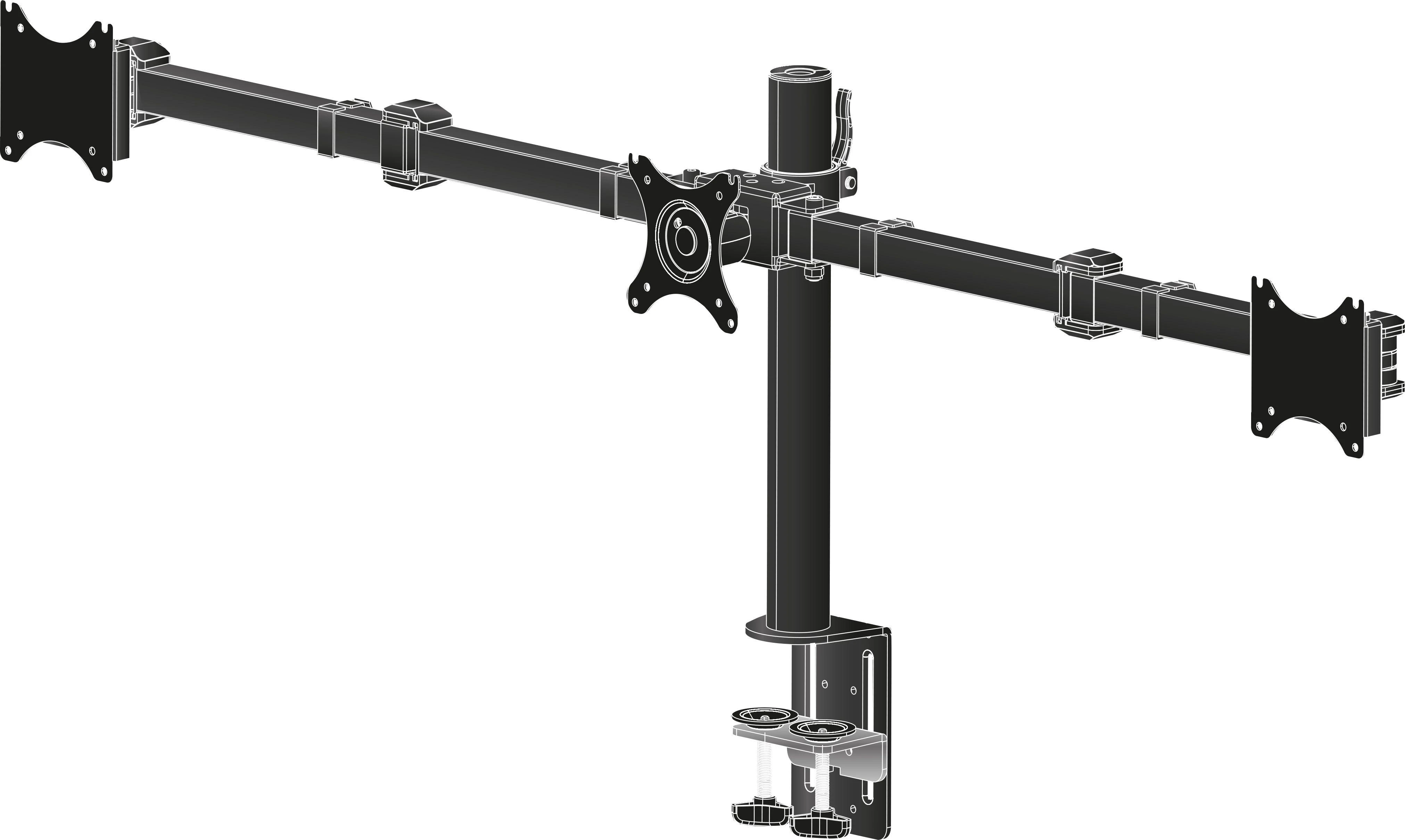 Laikiklis „iiyama DS1003C-B1“ trigubas stovas